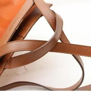 Loewe | Bags | Loewe Rust Mesh Backpack With Chestnut Pouch  display picture 2